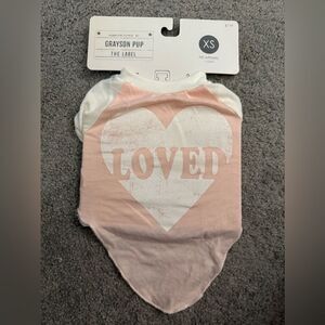 Greyson Pup Loved Dog Shirt Size XS NWT